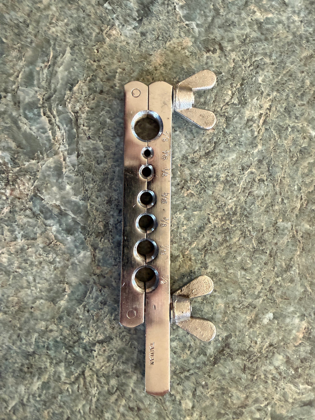 Vintage SAE Screw Plate Threading Die | 3/16” – 1/2” | Machinist Hand Tool | Taiwan
