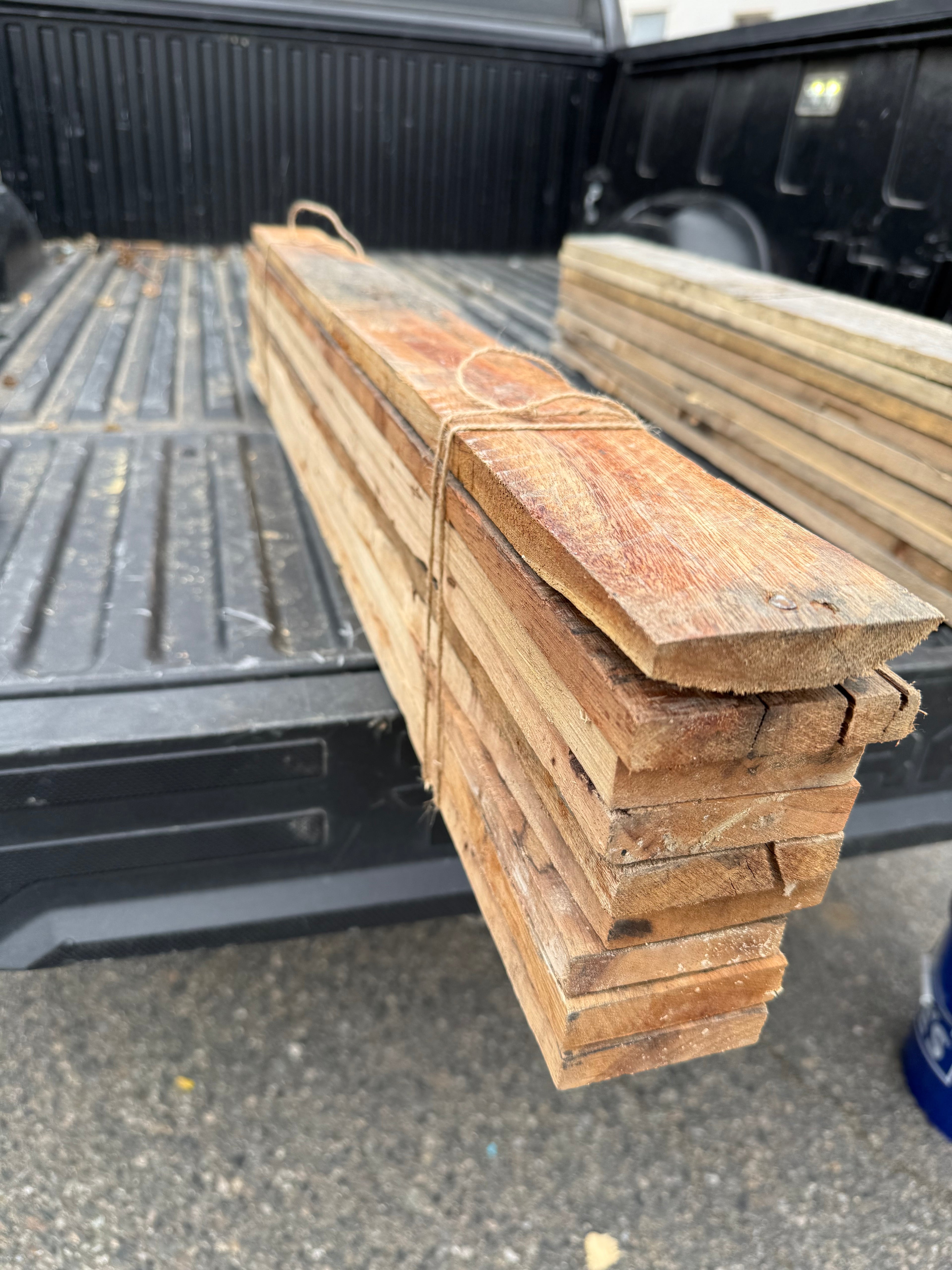 Reclaimed Pallet Slats | 10-Board Bundle — $10