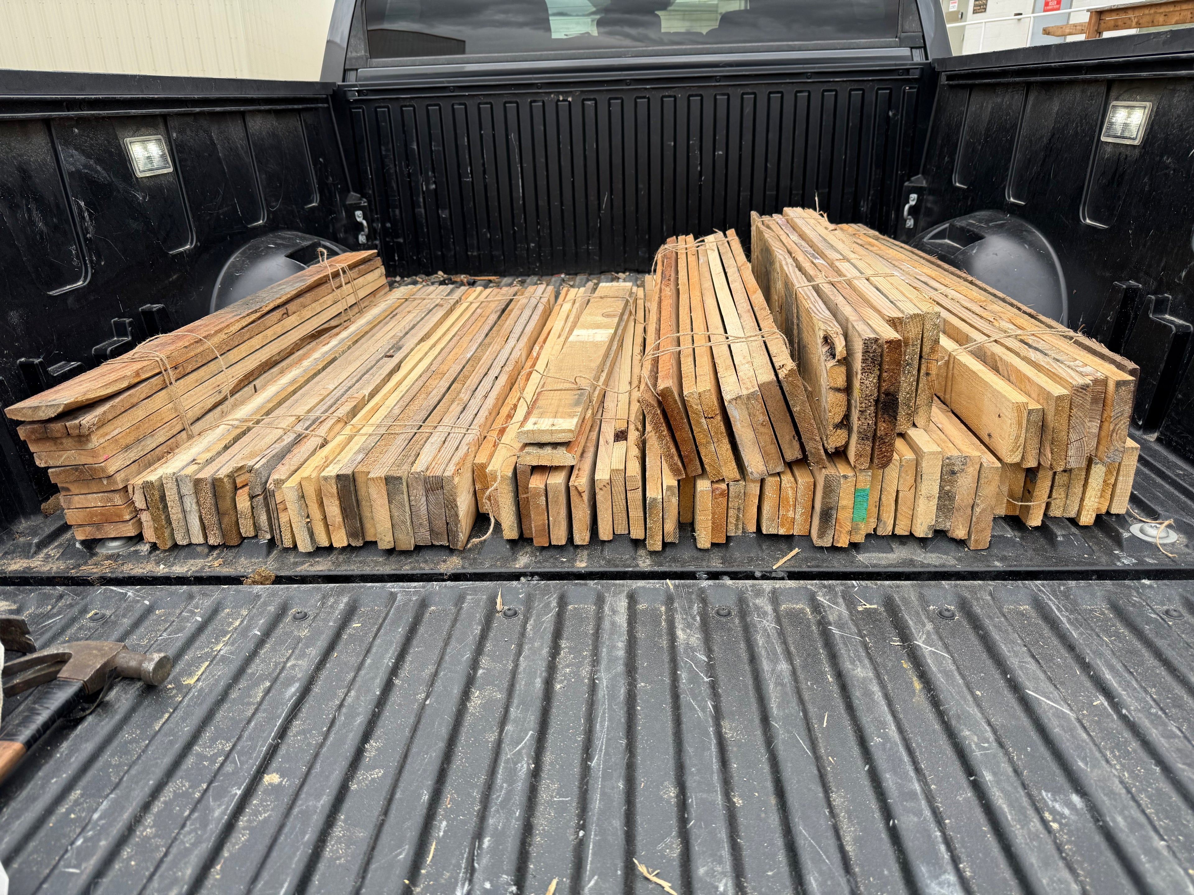 Reclaimed Pallet Slats | 10-Board Bundle — $10