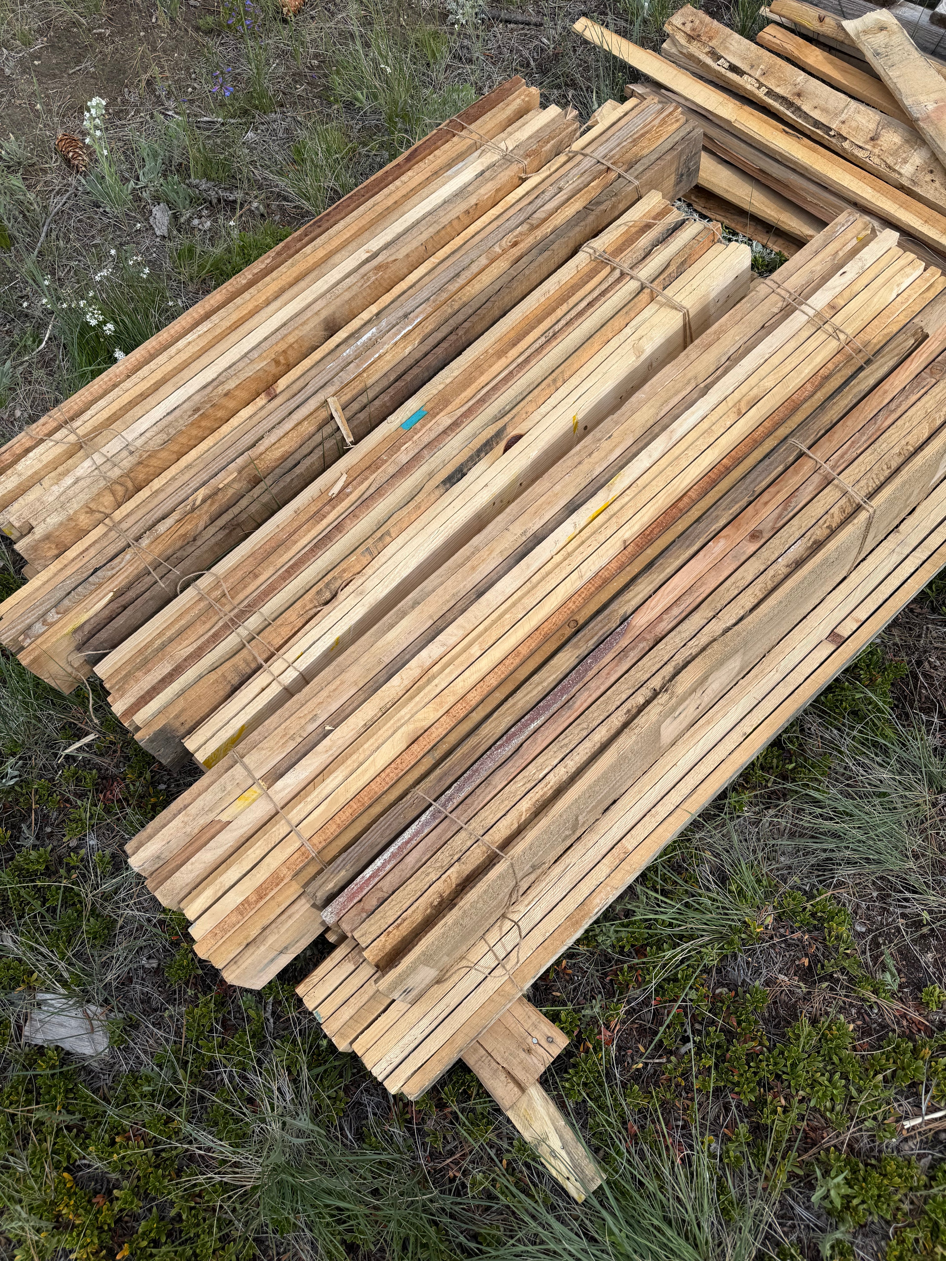 Reclaimed Pallet Slats | 10-Board Bundle — $10